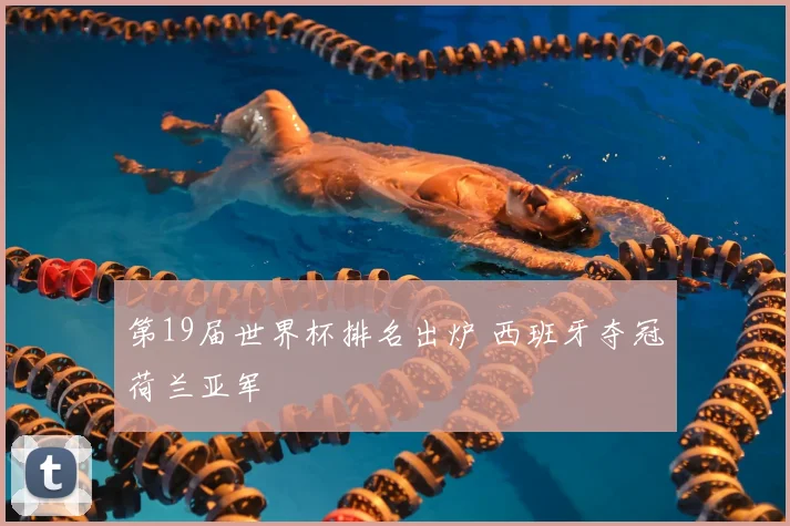 第19届世界杯排名出炉 西班牙夺冠荷兰亚军